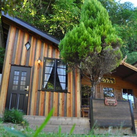Loft & Log House Villa Okayama Exteriör bild